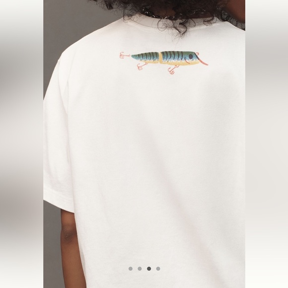 BNWT ALÉMAIS Banana Tee Size Medium - Picture 3 of 5